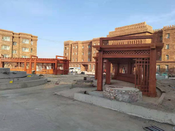 新疆某文化產業園項目（異型框架結構）2