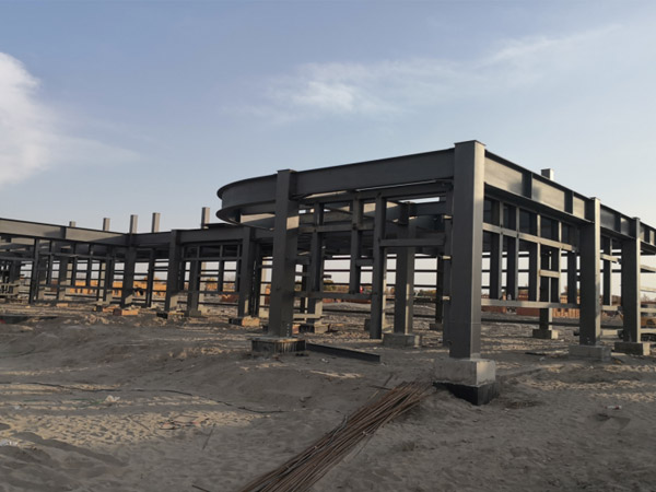 新疆某文化產業園項目（異型框架結構）1