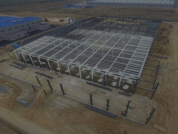 北京某汽車(chē)座椅生產(chǎn)基地項(xiàng)目（門(mén)式鋼架結(jié)構(gòu)）