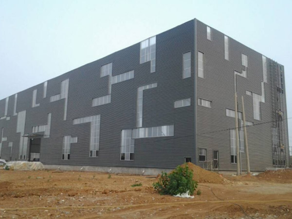 河北某公司雕刻車間項目（門式鋼架結構）1